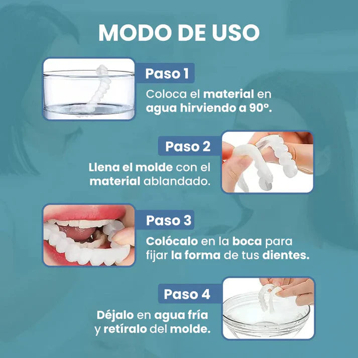 Compre 1 Lleve 2 - Set Carillas Dentales EasySmile [TU SONRISA PERFECTA]