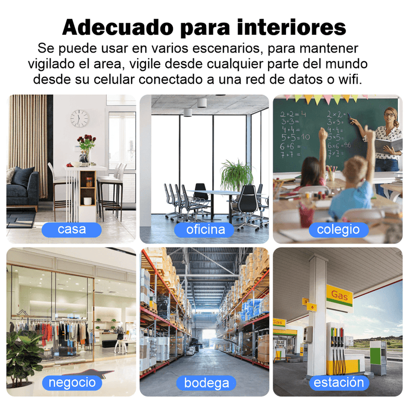 Cámara De Seguridad IP Wifi Bombillo 360 - Vinolli