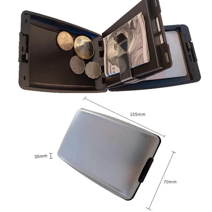 2x1 Cartera Slim Protect® – Antirrobo Con Protección RFID